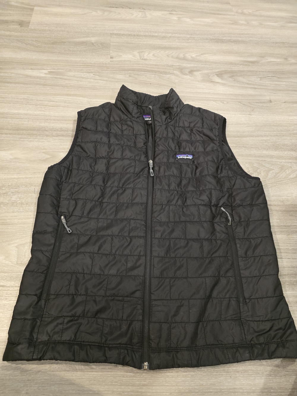 Patagonia Black Quilted Lightweight Vest - Men